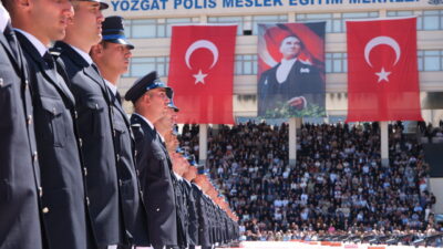 YOZGAT (AA) – Yozgat Polis Meslek Eğitim Merkezi'nde (POMEM) eğitimlerini