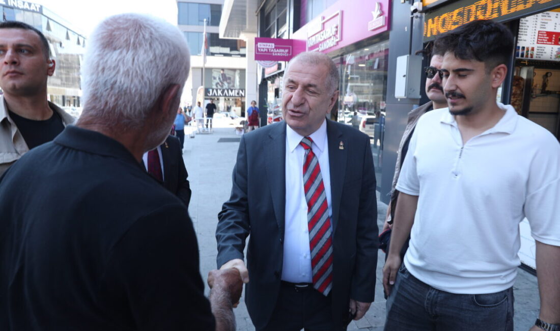 ERZİNCAN (AA) – Zafer Partisi Genel Başkanı Ümit Özdağ, Erzincan'da