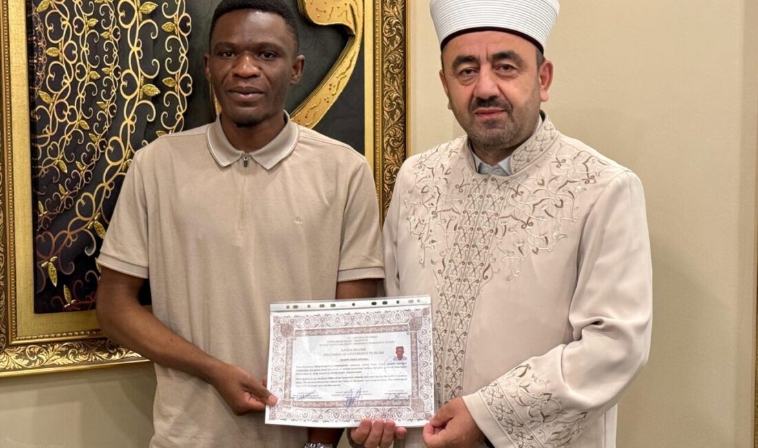 KAYSERİ (AA) – Kayseri'ye üniversite eğitimi için gelen Zambiya vatandaşı