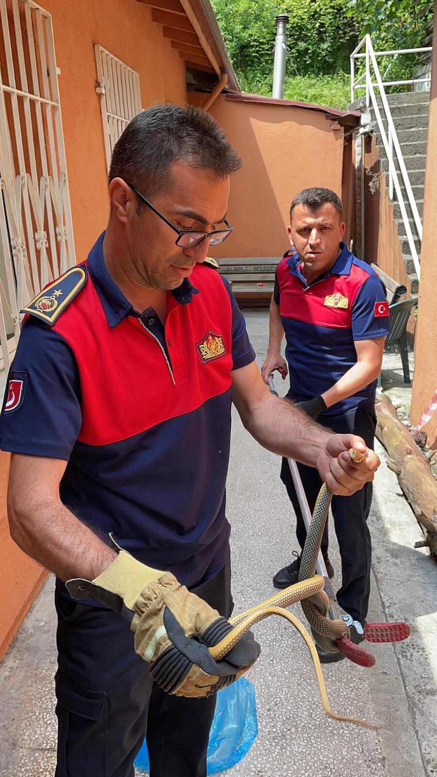 ZONGULDAK (AA) – Zonguldak'ın Alaplı ilçesinde, Aile Sağlığı Merkezi binasına