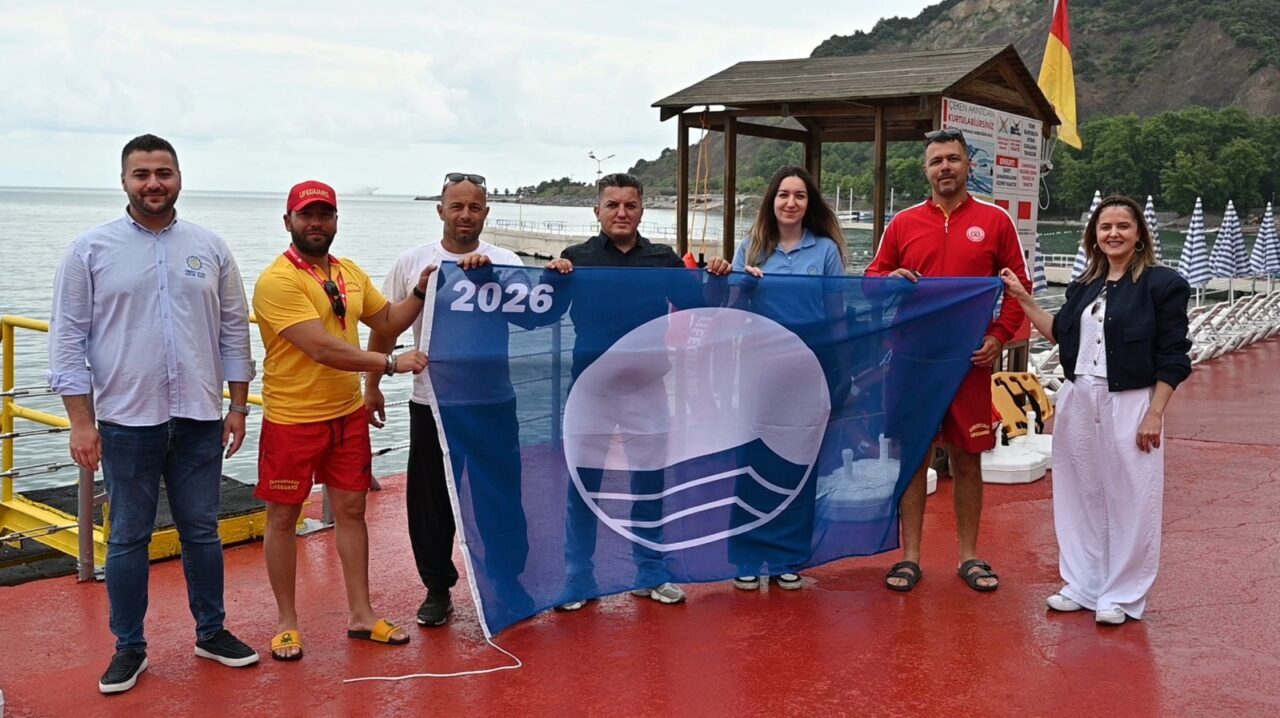 ZONGULDAK (AA) – Zonguldak'ın Karadeniz Ereğli ilçesindeki iki plaja mavi