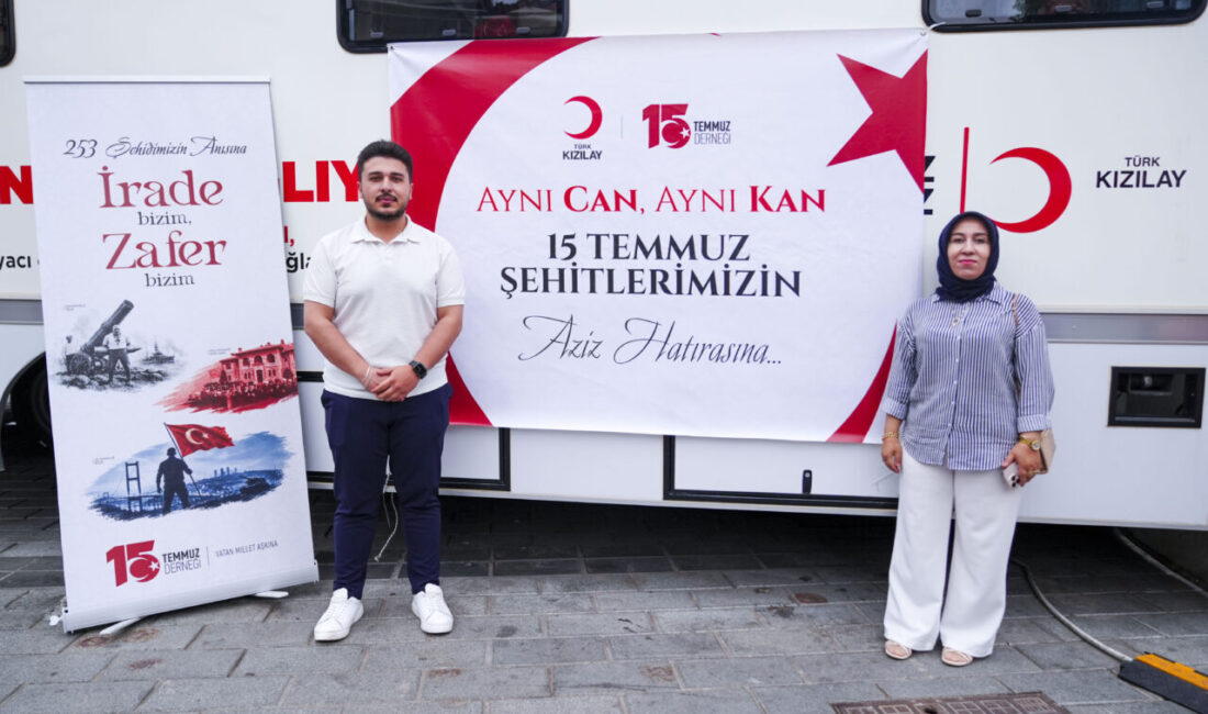 İSTANBUL (AA) – Türk Kızılay öncülüğünde, 15 Temmuz Derneği işbirliğiyle,