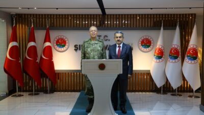 ŞIRNAK (AA) – 2. Ordu Komutanı Korgeneral Zorlu Topaloğlu, Şırnak