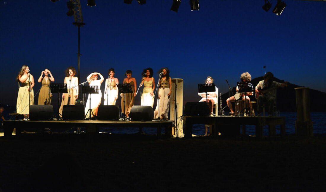 MUĞLA (AA) – 23. Gümüşlük Müzik Festivali, kadın müzisyenlerden oluşan