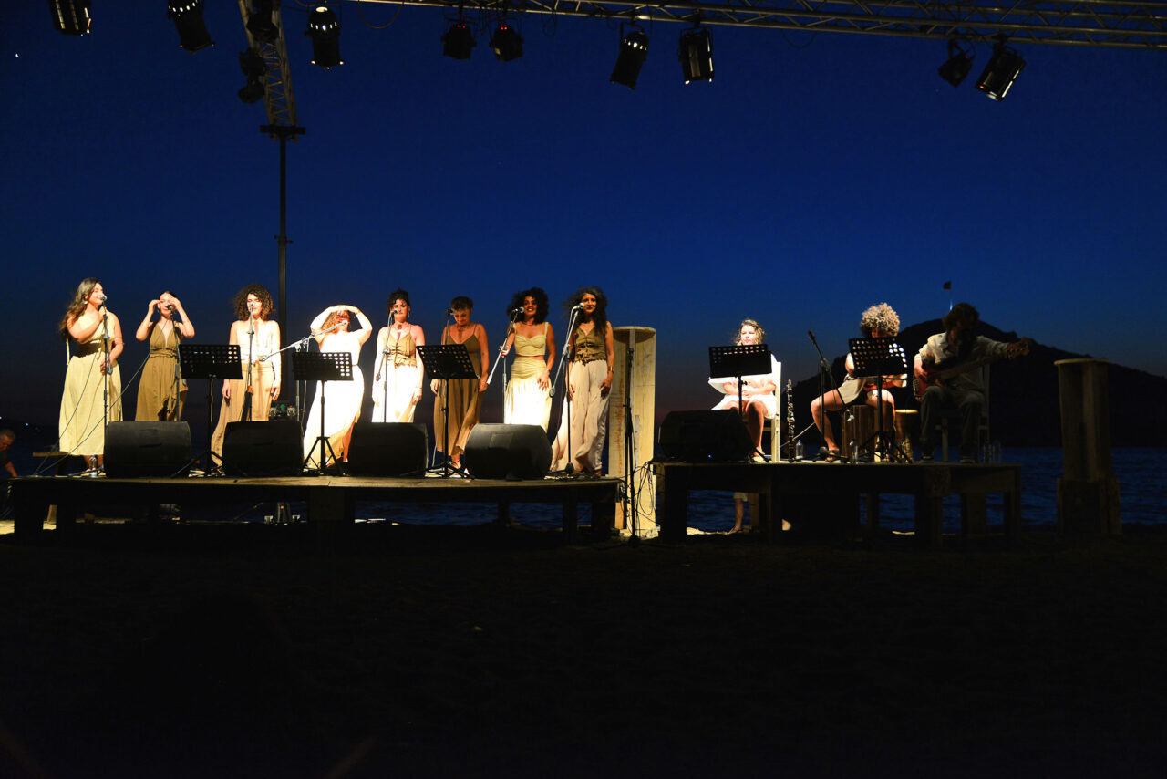 MUĞLA (AA) – 23. Gümüşlük Müzik Festivali, kadın müzisyenlerden oluşan