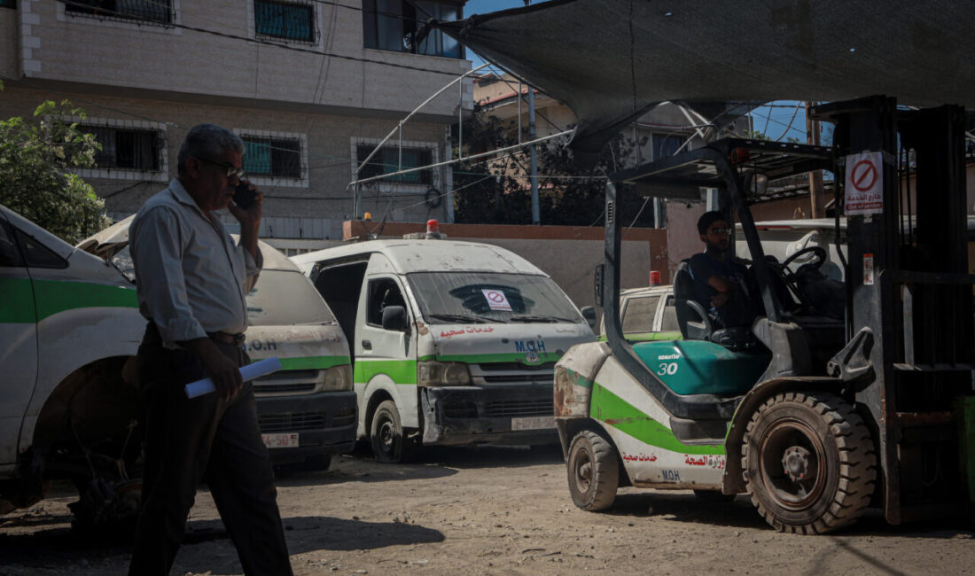 - Gazze'deki Sağlık Bakanlığına bağlı araçların yüzde 70'i kullanılamıyor
- Ambulans