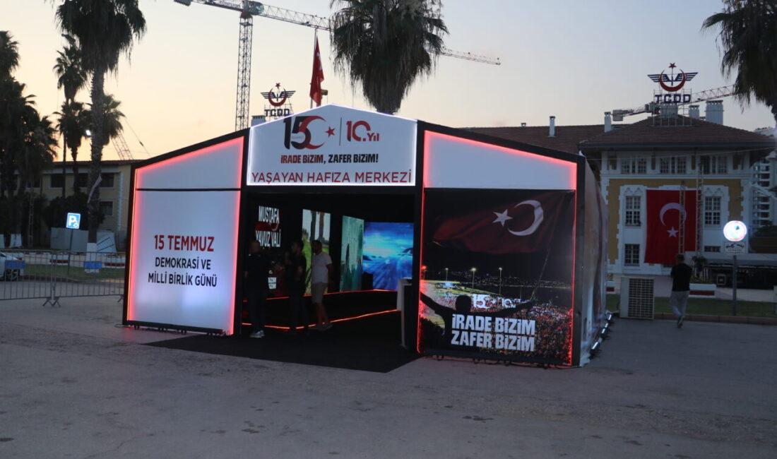 ADANA (AA) – Adana'da açılan 15 Temmuz Yaşayan Hafıza Merkezi,