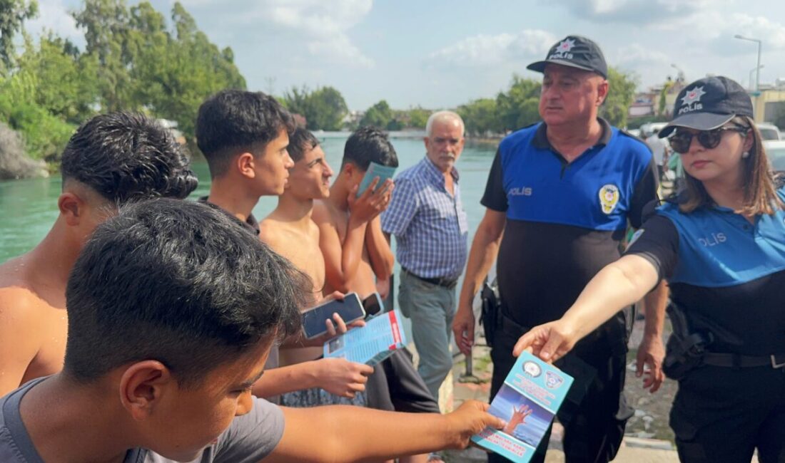 ADANA (AA) – Adana'da polis ekipleri, sulama kanallarındaki boğulma vakalarına