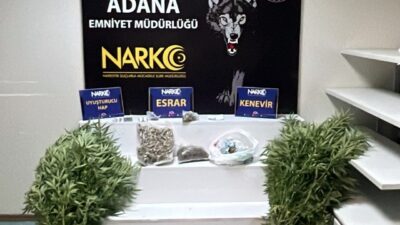 ADANA (AA) – Adana'da uyuşturucu satıcılarına yönelik operasyonda gözaltına alınan