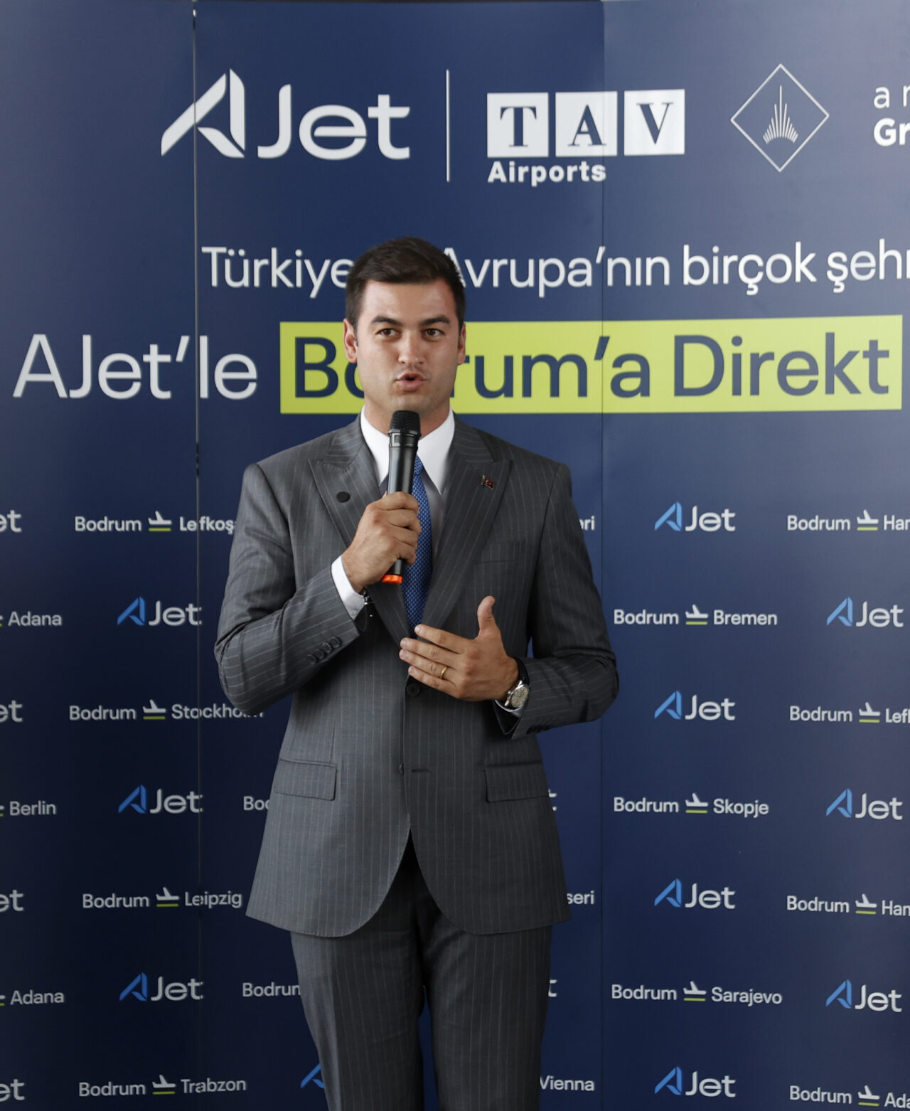 - AJet Genel Müdür Yardımcısı Cemal Kaya:
- "Bölgedeki yatırımların farkındayız,