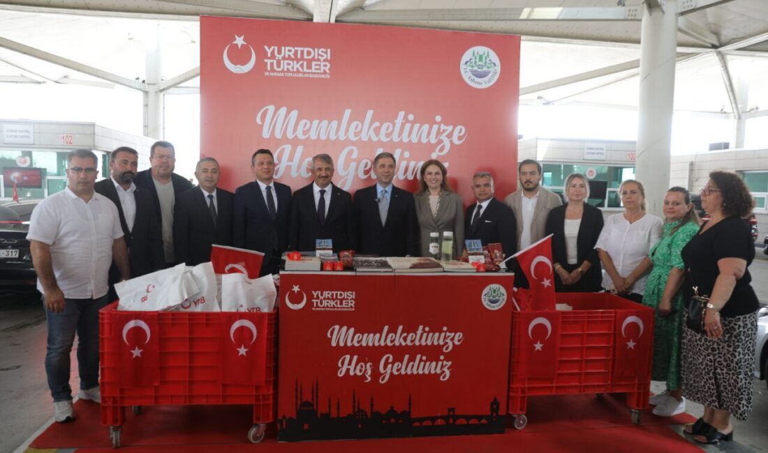 - "Onların memleketlerine gelişi, Türkiye’ye gelişi sadece bir seyahat değil