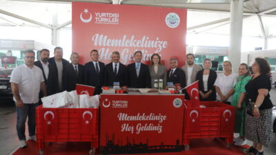 - "Onların memleketlerine gelişi, Türkiye’ye gelişi sadece bir seyahat değil