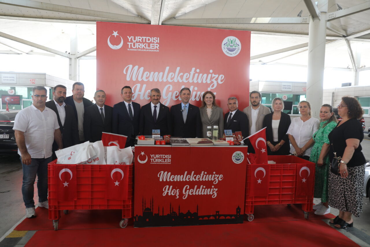 - "Onların memleketlerine gelişi, Türkiye’ye gelişi sadece bir seyahat değil