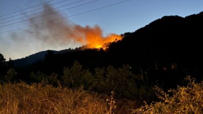 ANTALYA (AA) – Antalya'nın Akseki ilçesinde ormanlık alanda çıkan yangına