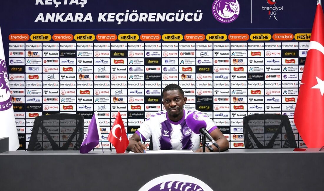 ANKARA (AA) – Trendyol 1. Lig ekiplerinden Keçtaş Ankara Keçiörengücü,