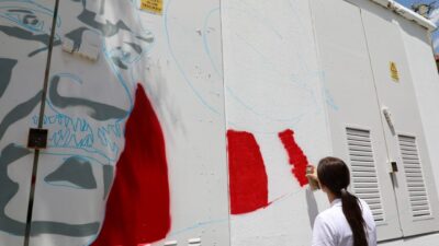 ANTALYA (AA) – Antalya'nın Korkuteli ilçesinde, kent estetiğini güçlendirmek amacıyla