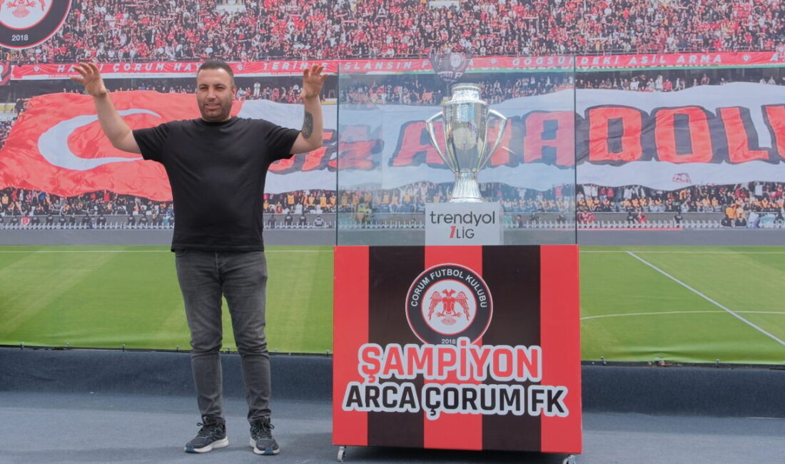 ÇORUM (AA) – Arca Çorum FK'nin Trendyol 1. Lig play-off