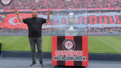 ÇORUM (AA) – Arca Çorum FK'nin Trendyol 1. Lig play-off