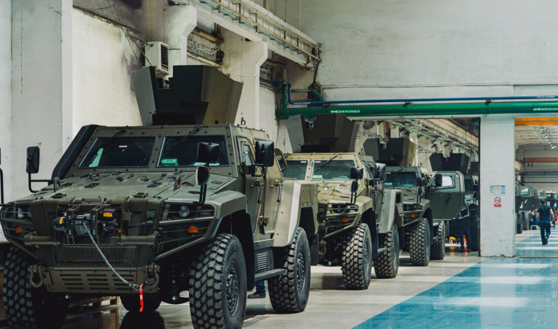- Otokar, Romanya'da üretilen ilk COBRA II araçlarını Romanya Silahlı