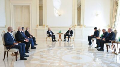 BAKÜ (AA) – Azerbaycan Cumhurbaşkanı İlham Aliyev, Filistin Başbakanı Muhammed