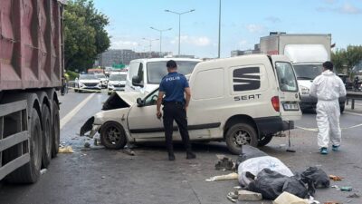 İSTANBUL (AA) – Bahçelievler'de meydana gelen zincirleme trafik kazasında 1