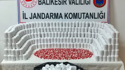 BALIKESİR (AA) – Balıkesir'de düzenlenen uyuşturucu operasyonunda 78 bin 824