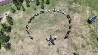ANKARA (AA) – Ankara'da NATO Zirvesi kapsamında görev alacak atlı