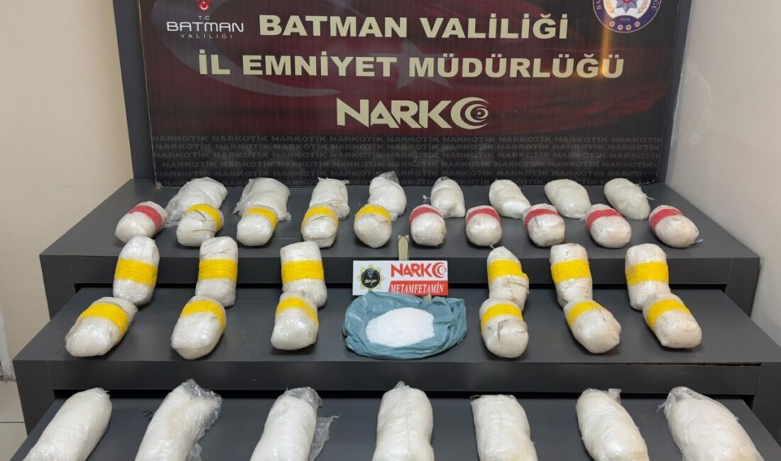 BATMAN (AA) – Batman'da düzenlenen uyuşturucu operasyonunda yakalanan şüpheli tutuklandı.