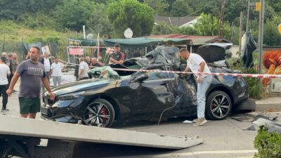 İSTANBUL (AA) – Beykoz'da 2 otomobilin karıştığı trafik kazasında yaralanan