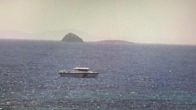 MUĞLA (AA) – Muğla'nın Bodrum ilçesi açıklarında jet skinin alabora