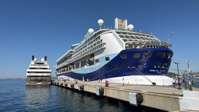 MUĞLA (AA) – Muğla’nın Bodrum ilçesine, “Marella Discovery” ve ilk