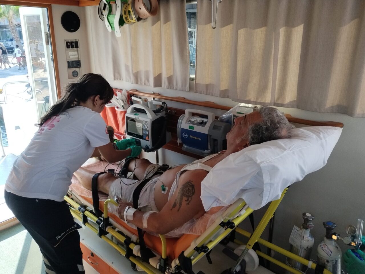 MUĞLA (AA) – Muğla'nın Bodrum ilçesinde, farklı saatlerde 1'i yabancı