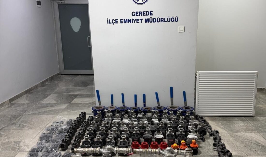BOLU (AA) – Bolu'nun Gerede ilçesinde TOKİ'ye ait şantiyeden yaklaşık