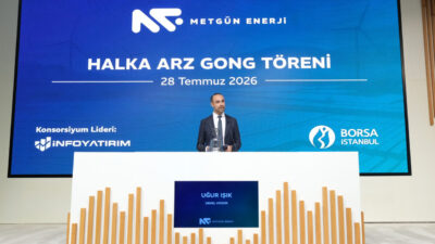 - Borsa İstanbul AŞ Genel Müdürü Korkmaz Ergun:
- "Metgün Enerji,