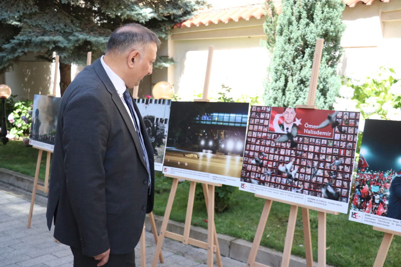 SOFYA (AA) – Bulgaristan'ın başkenti Sofya'da, 15 Temmuz Demokrasi ve