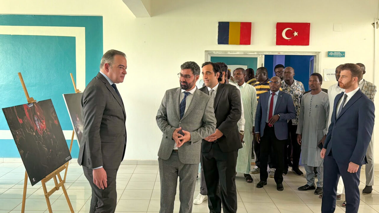 ENCEMİNE (AA) – Çad'ın başkenti Encemine'de faaliyet gösteren Türkiye Maarif