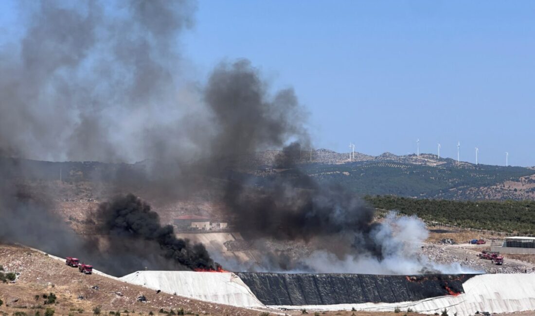 ÇANAKKALE (AA) – Çanakkale'nin Ayvacık ilçesinde bulunan katı atık bertaraf