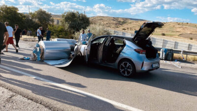 ÇANKIRI (AA) – Çankırı'da 1 tır ve 3 otomobilin karıştığı