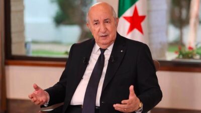 CEZAYİR (AA) – Cezayir Cumhurbaşkanı Abdulmecid Tebbun, Fransa'dan vize kotasının