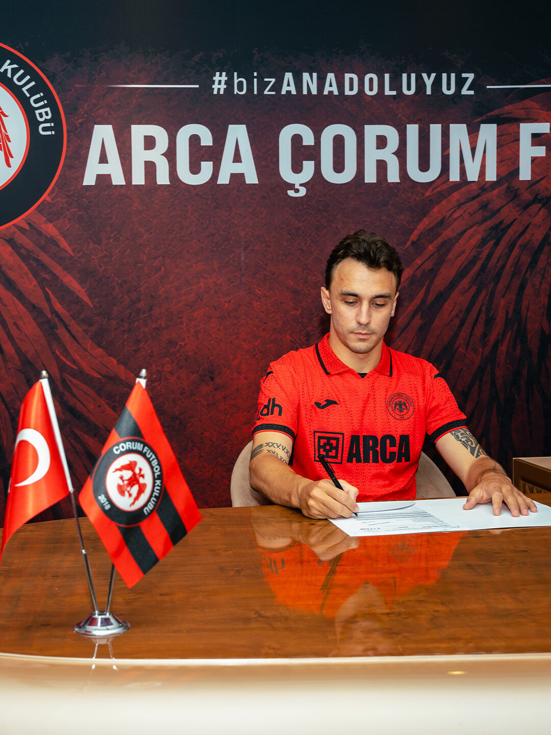 ÇORUM (AA) – Trendyol Süper Lig ekiplerinden Arca Çorum FK,