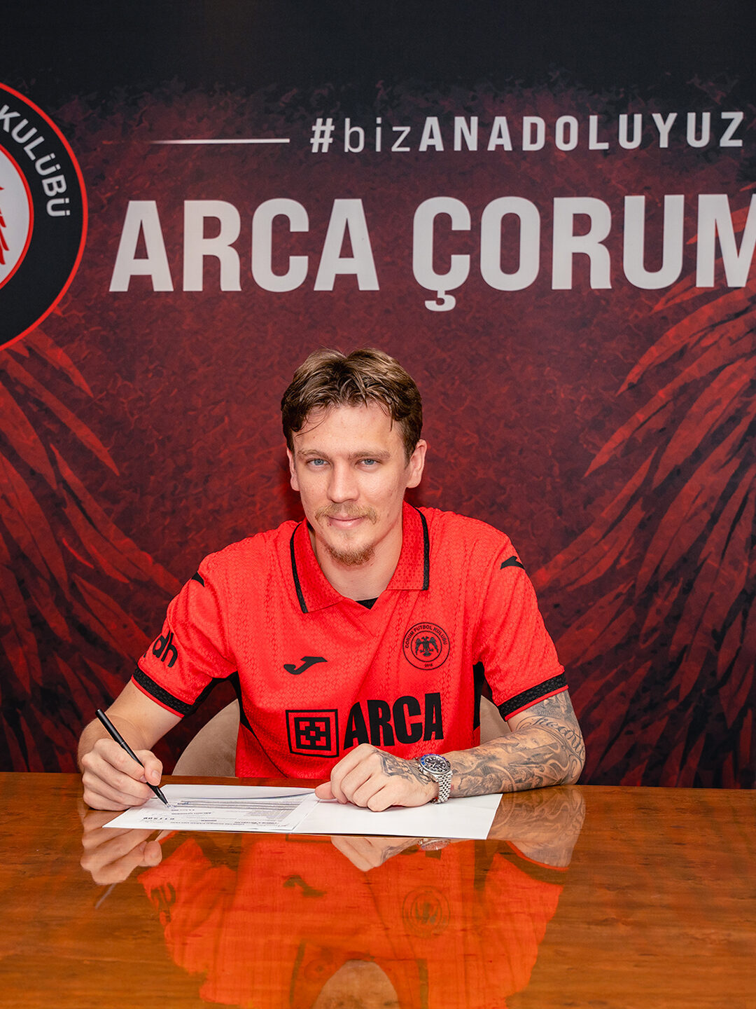 ÇORUM (AA) – Trendyol Süper Lig ekiplerinden Arca Çorum FK,