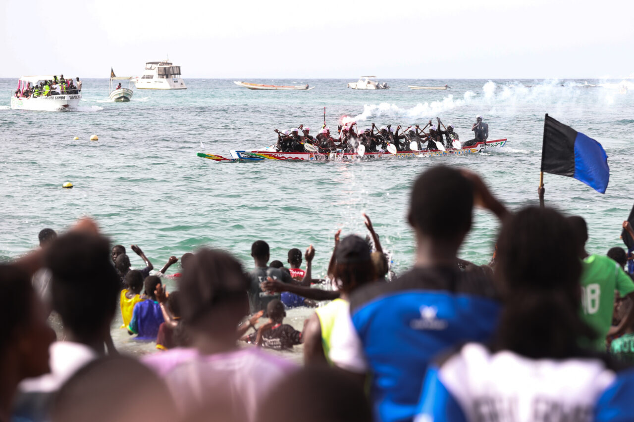 DAKAR (AA) – Senegal'in başkenti Dakar'da düzenlenen geleneksel balıkçı tekneleri