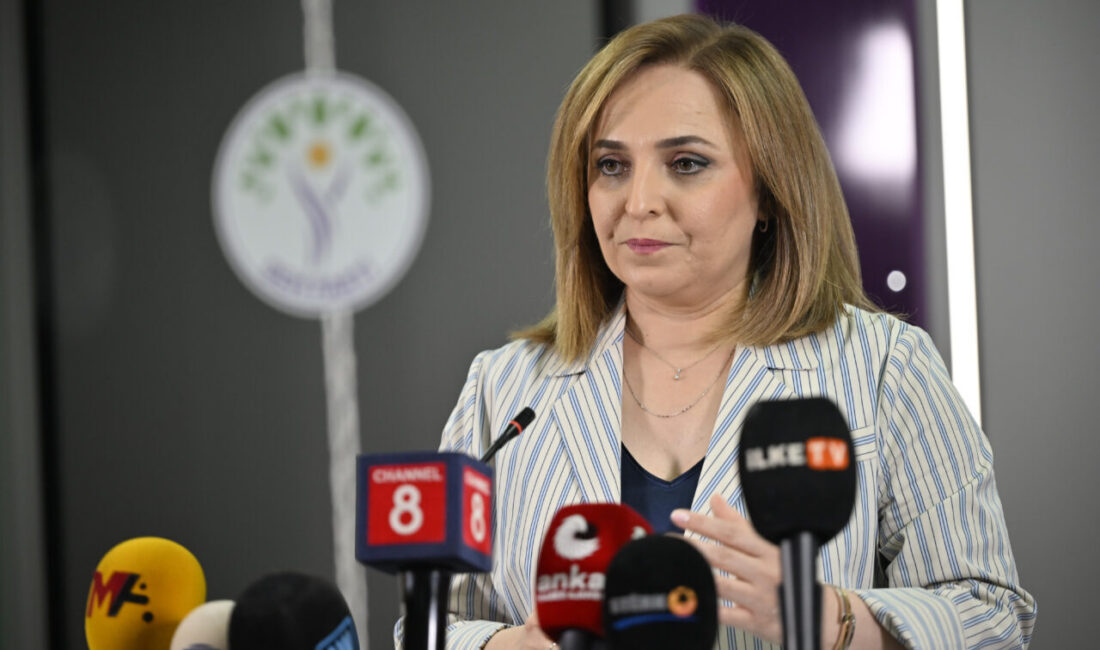 ANKARA (AA) – DEM Parti Sözcüsü Ayşegül Doğan, "Terörsüz Türkiye"