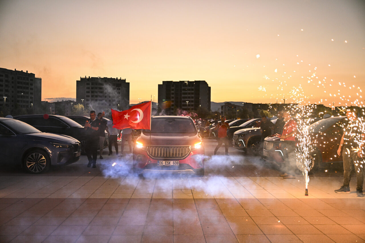 ANKARA (AA) – Başkentte bir grup TOGG kullanıcısı, Duchenne Musküler