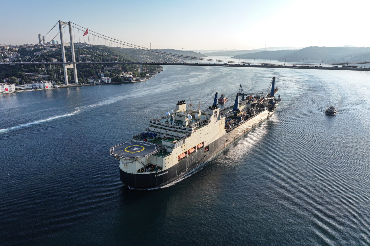 İSTANBUL (AA) – Romanya'da doğal gaz boru hattı döşeme çalışmalarında