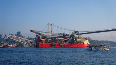 İSTANBUL (AA) – Romanya'daki doğal gaz boru hattı döşeme çalışmalarında