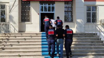 EDİRNE (AA) – Edirne'nin Uzunköprü ilçesinde askeri yasak bölgede yakalanan
