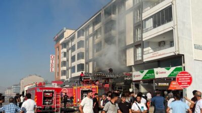 ELAZIĞ (AA) – Elazığ'ın Kovancılar ilçesinde bir iş yerinde çıkan