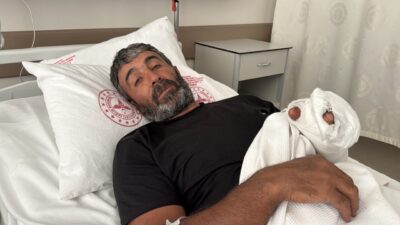 ERZİNCAN (AA) – Erzincan'ın Tercan ilçesinde ayının saldırması sonucu yaralanan