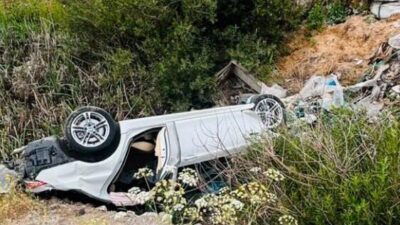 ERZURUM (AA) – Erzurum'da şarampole devrilen otomobilin sürücüsü hayatını kaybetti.